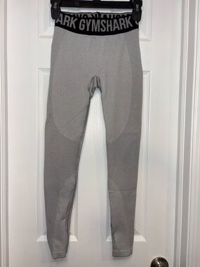 Gymshark Flex gray compression shaping leggings size XS